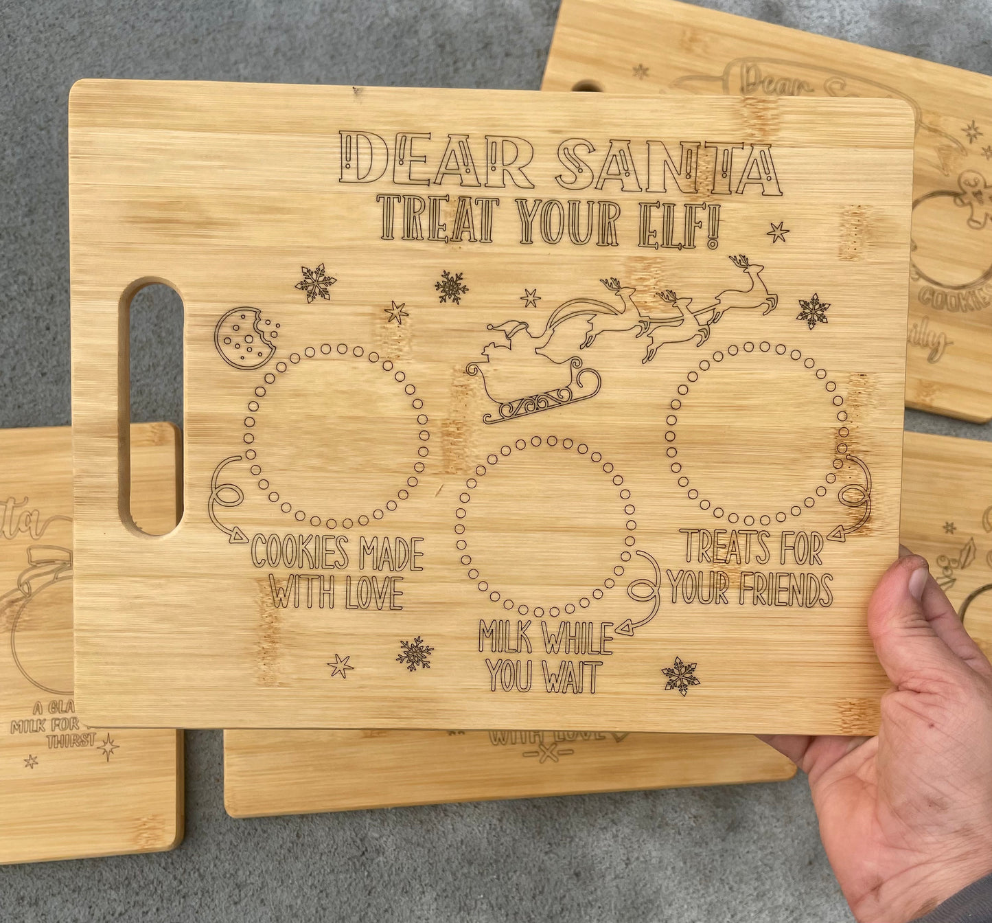 Santa trays